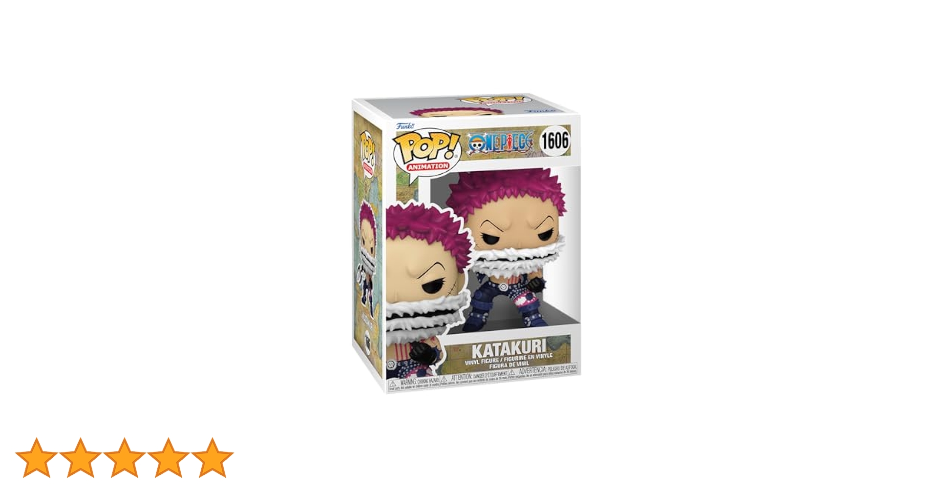 ONEPIECE POP カタクリ Funko Pop! Vinyl One Piece Katakuri #1606 - One Piece